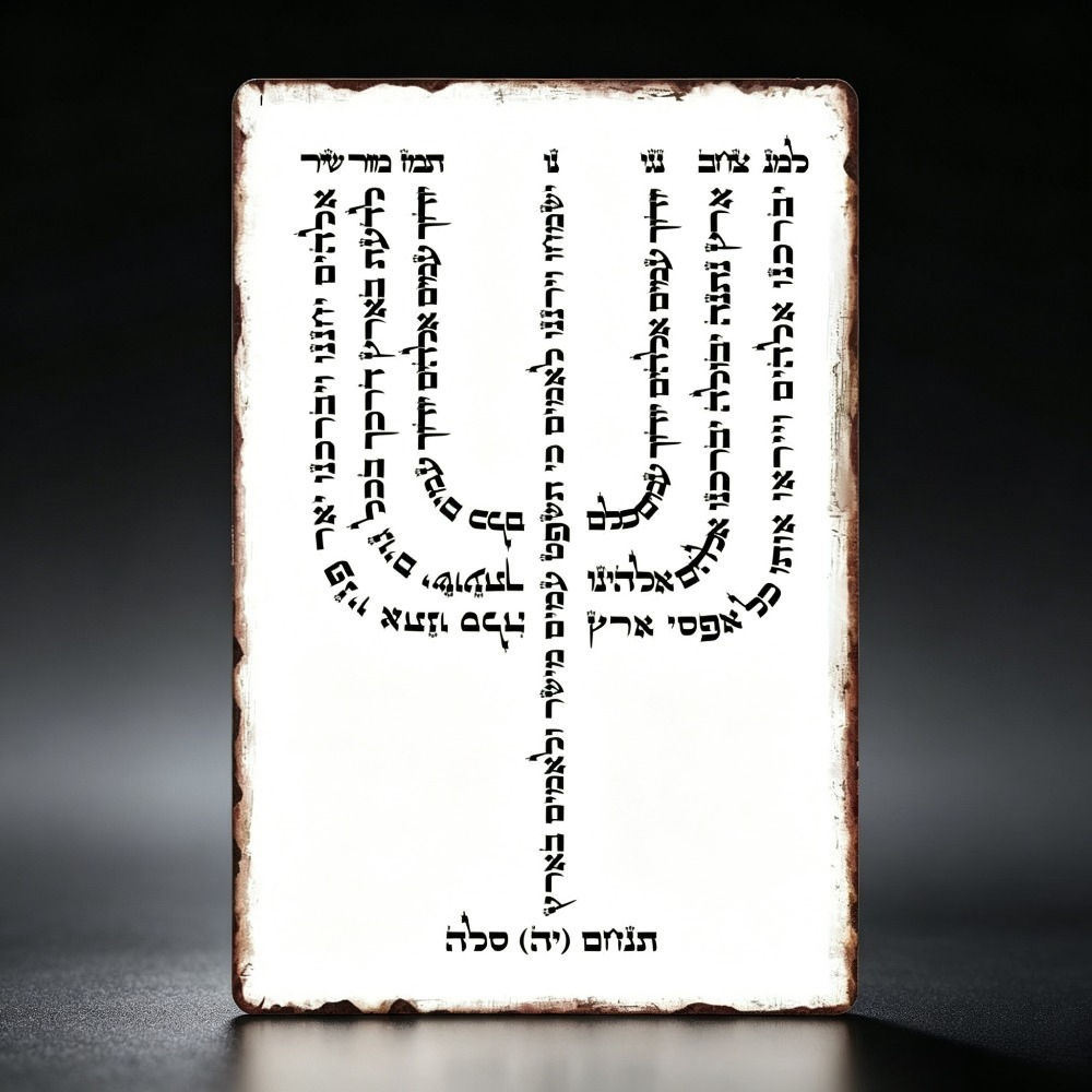 Art & Craft Kids Toys - CIFBUY Vintage Hebrew YHVH Aluminum Wall