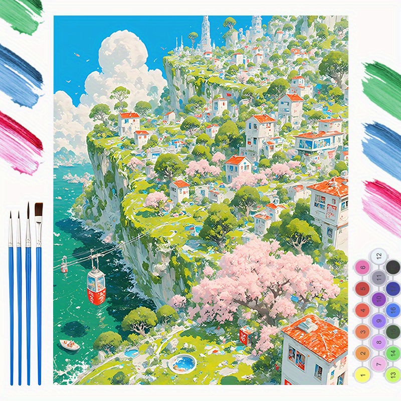 Art Craft Game - Paint By Numbers Kit for Adults