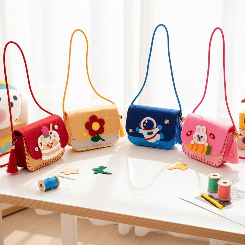 Art Craft Toys - Felt Bag Making Kit for Children