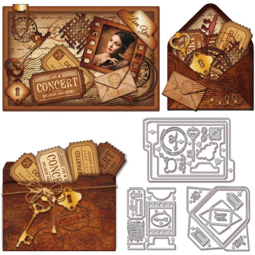 Art Craft Journal - Art Journals Cutting Dies for Card