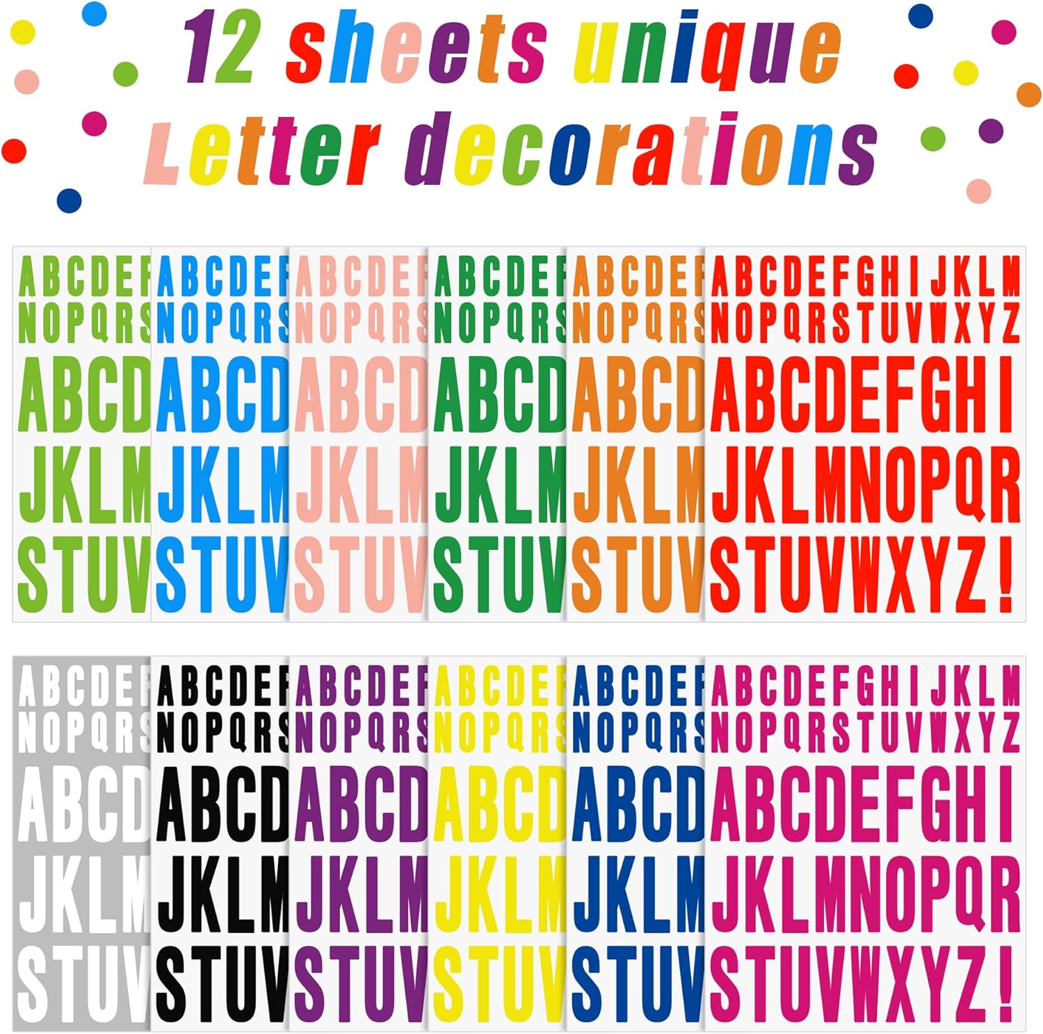 12 sheets 1 inch 2 inch Letter - Art And Craft Letter Z recension och pris