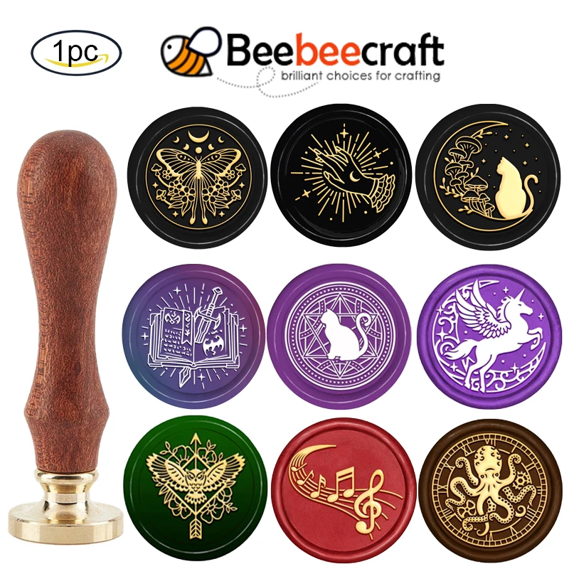 1PC Butterfly Wax Seal Stamp K - Batik Wax Kit recension och pris