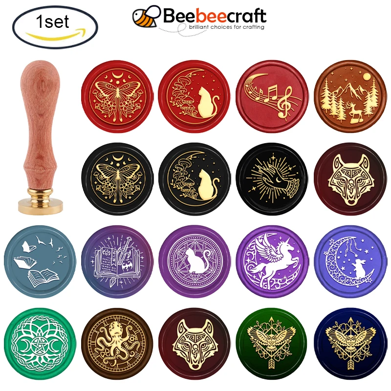 1PC Butterfly Wax Seal Stamp K - Batik Wax Kit recension och pris