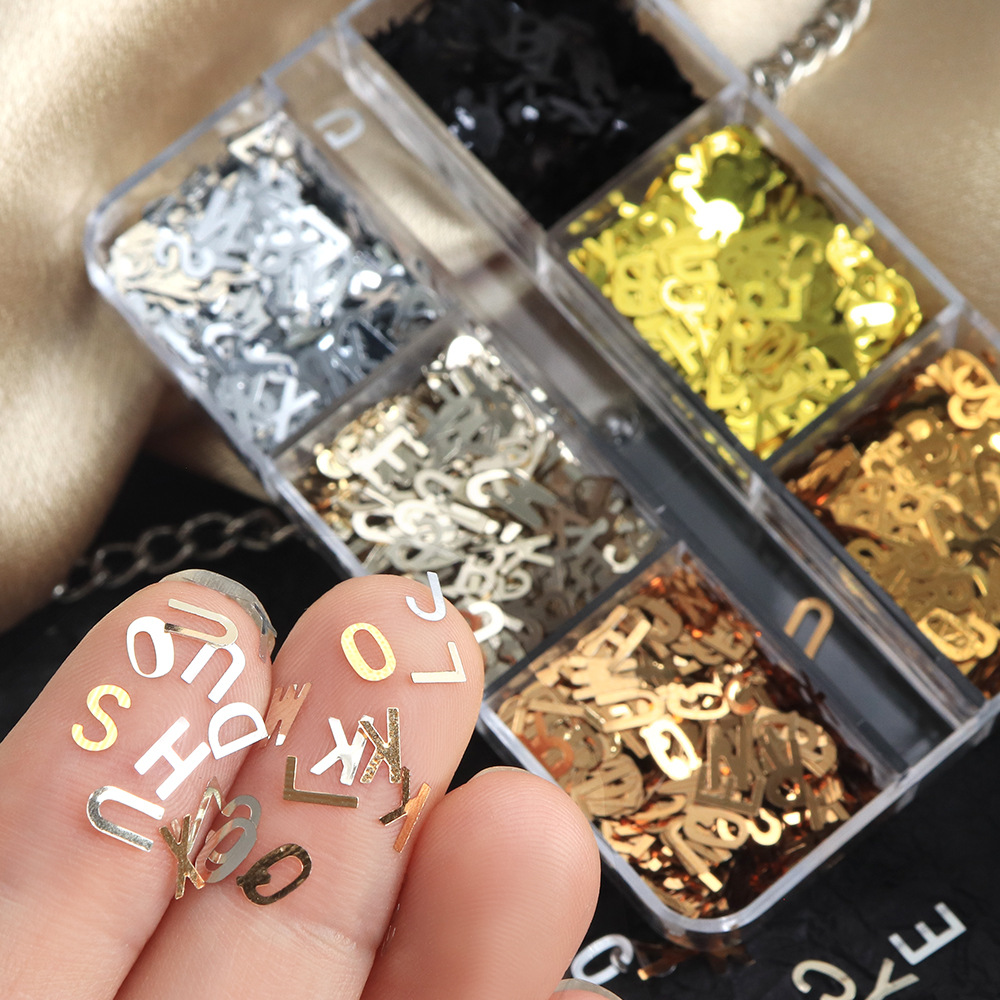6-Grid Box Metallic Alphabet N - Art And Craft Letter Z recension och pris