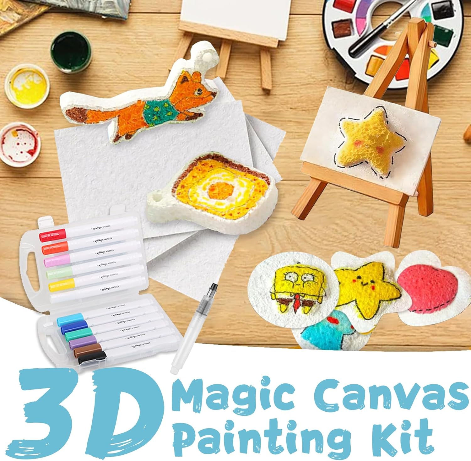 3D Puffy Foam Texture Painting - Art Craft Toys recension och pris
