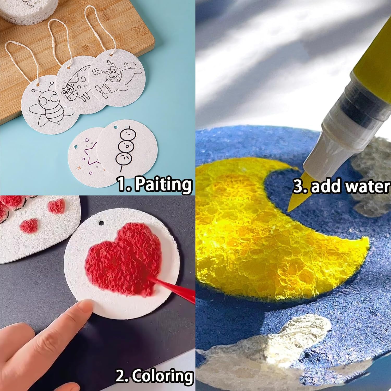 3D Puffy Foam Texture Painting - Art Craft Toys recension och pris
