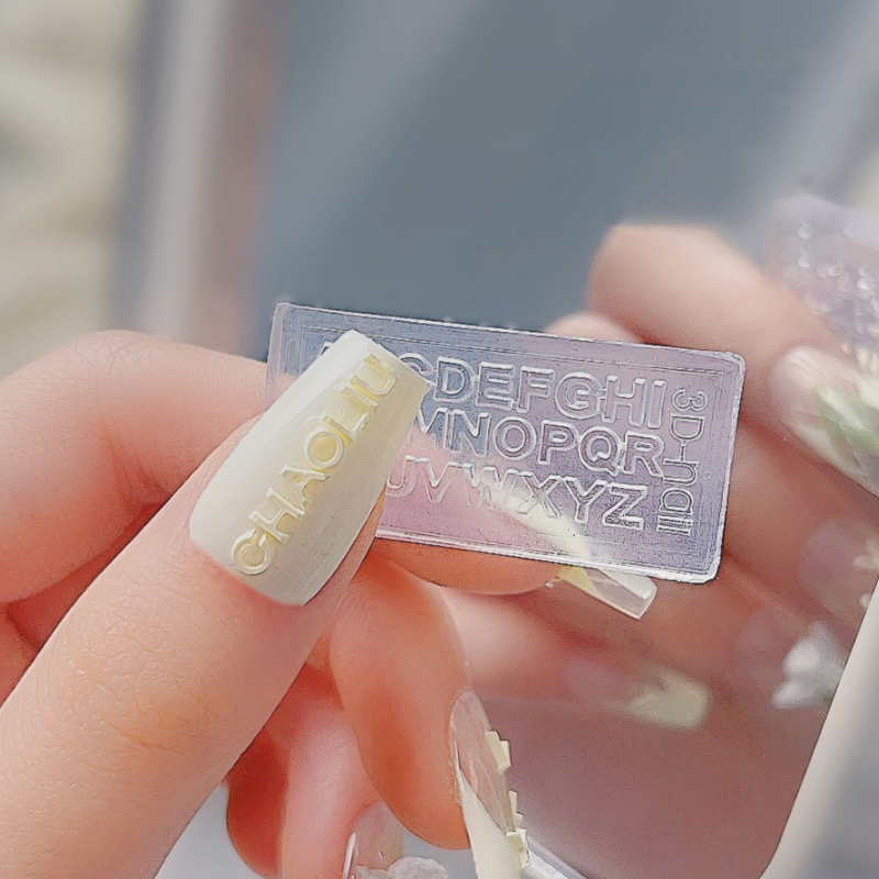 A-Z Letters Nail Art Silicone  - Art And Craft Letter Z recension och pris