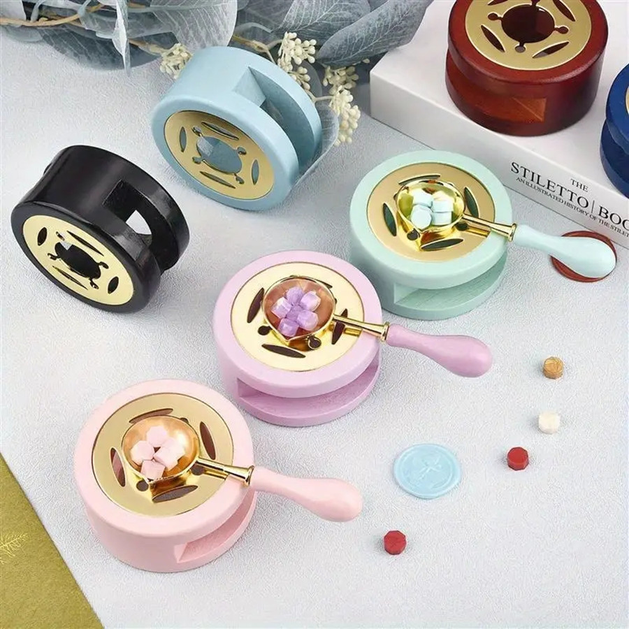 1set Wax Seal Warmer Kit, Wood - Batik Wax Kit recension och pris