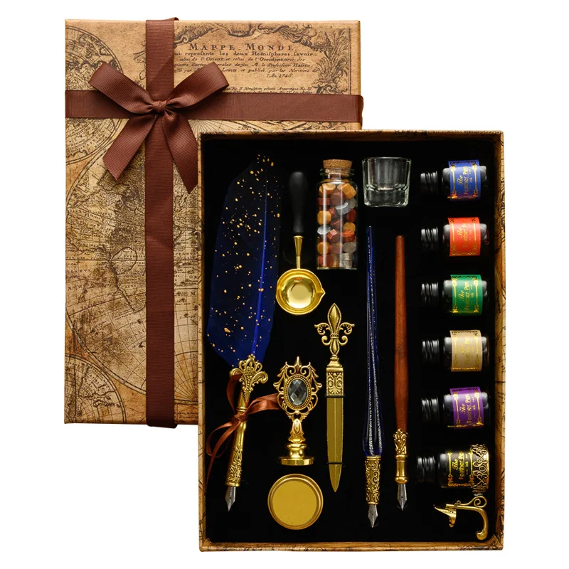 Antique Feather Dip Pen Kit Re - Batik Wax Kit recension och pris