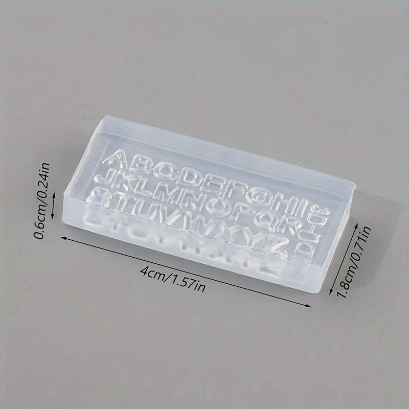 3D Letter Nail Art Silicone Mo - Art And Craft Letter Z recension och pris