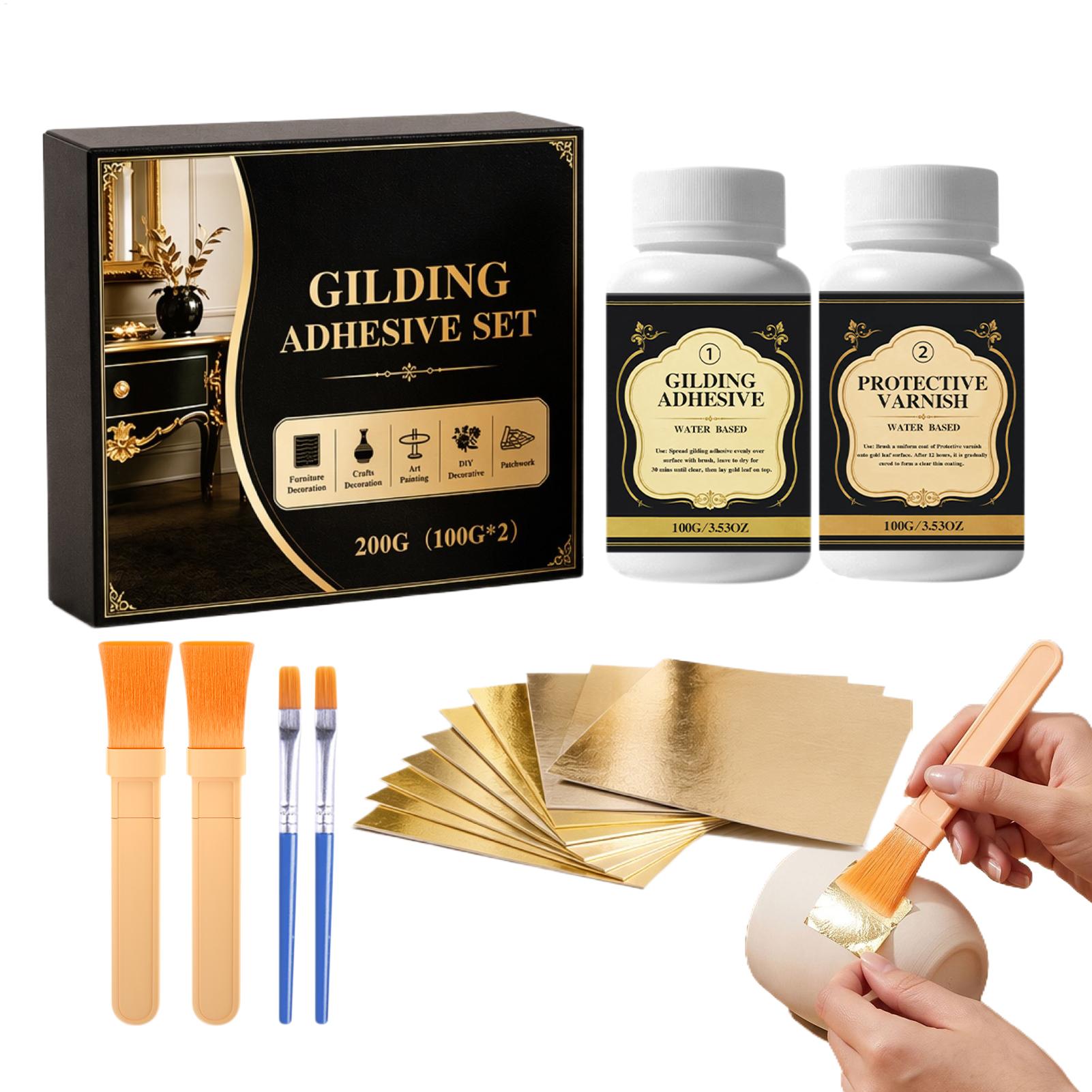 NEW Gilding Adhesive Water-Bas - Art Craft Glue recension och pris