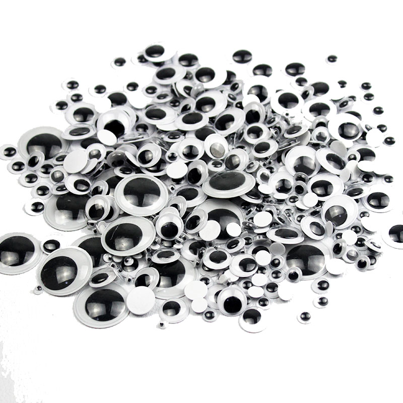 100Ps Self-Adhesive Wiggly Goo - Art Craft Toys recension och pris
