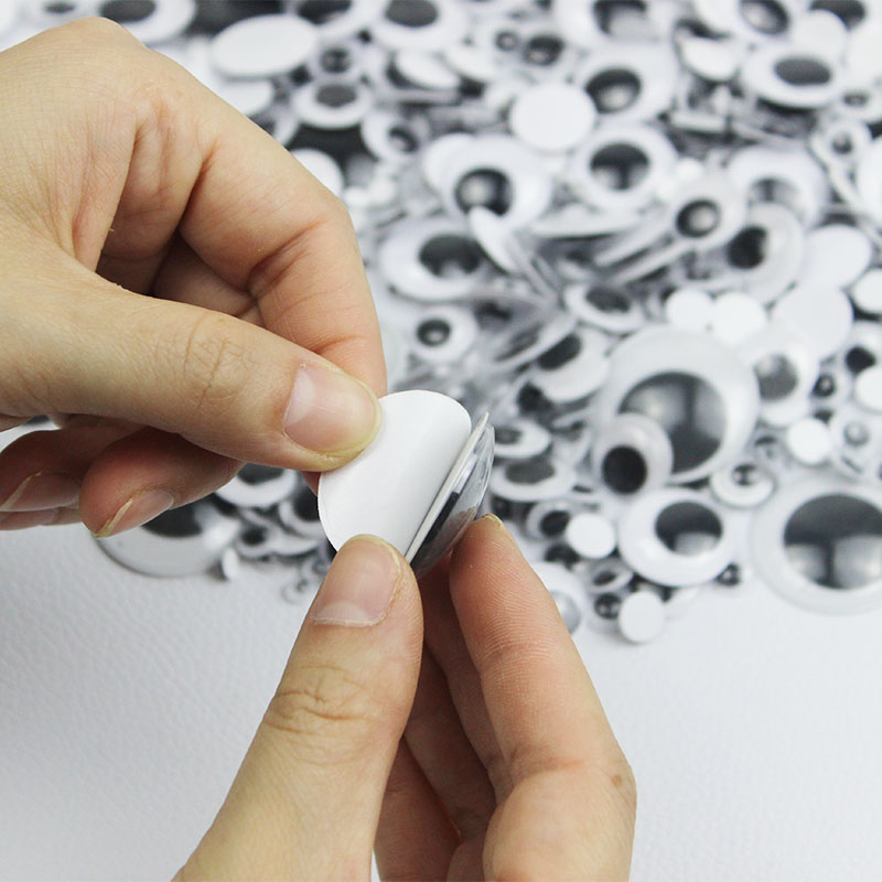 100Ps Self-Adhesive Wiggly Goo - Art Craft Toys recension och pris