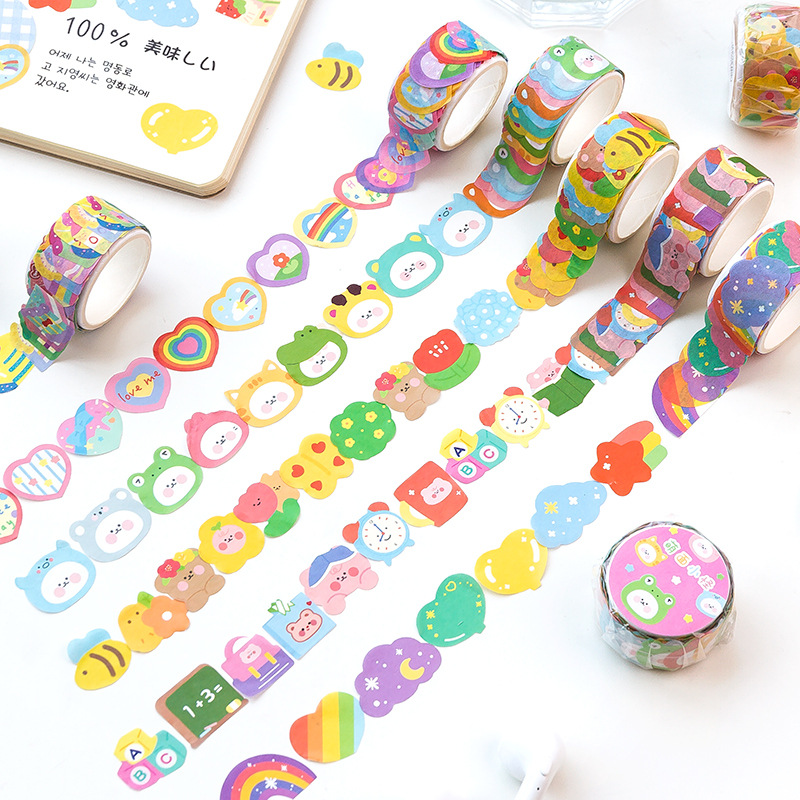 1 Roll Super Cute Die‑Cut Coll - Washi Tape Rolls recension och pris