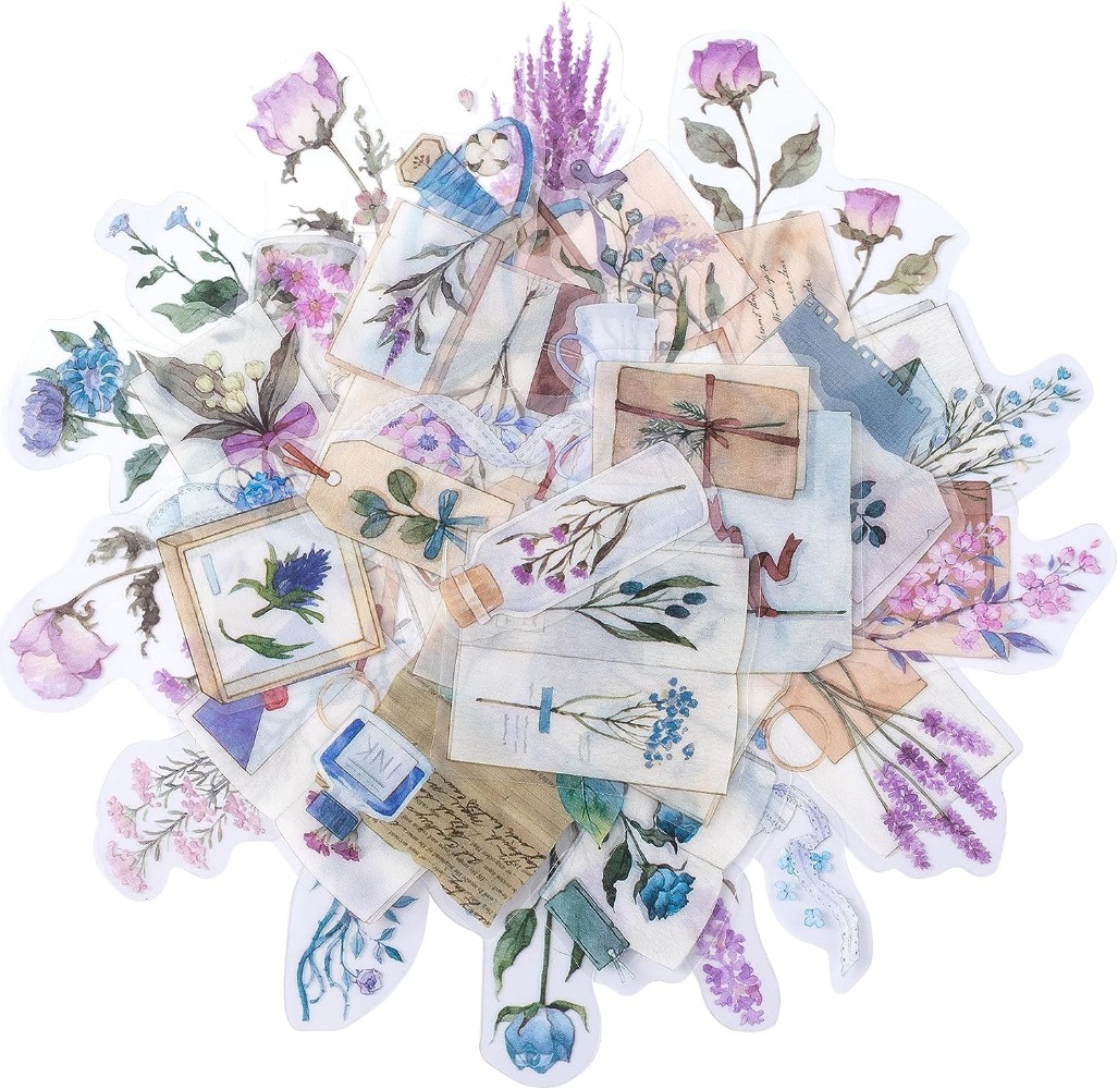 80PCS Lavender Scrapbook Stick - Art Craft Journal recension och pris