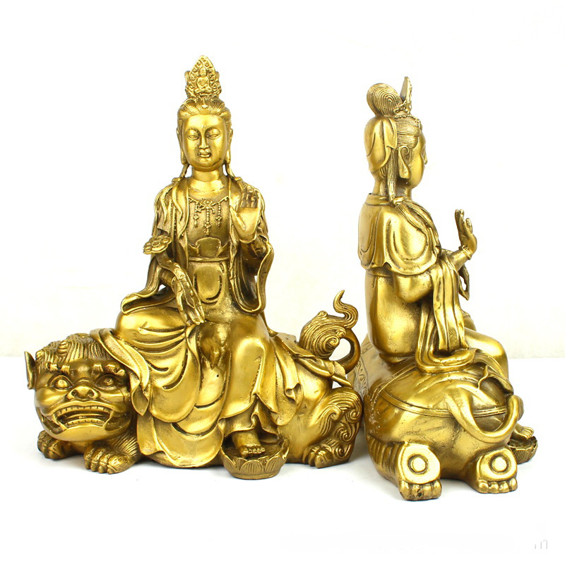 Manjushri Samantabhadra Buddha - Art Craft Elephant recension och pris