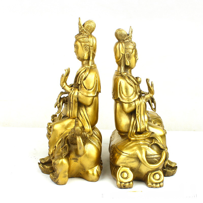 Manjushri Samantabhadra Buddha - Art Craft Elephant recension och pris