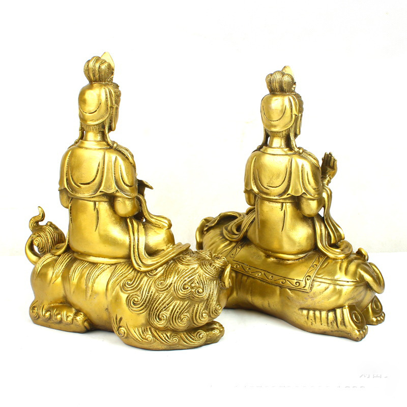 Manjushri Samantabhadra Buddha - Art Craft Elephant recension och pris