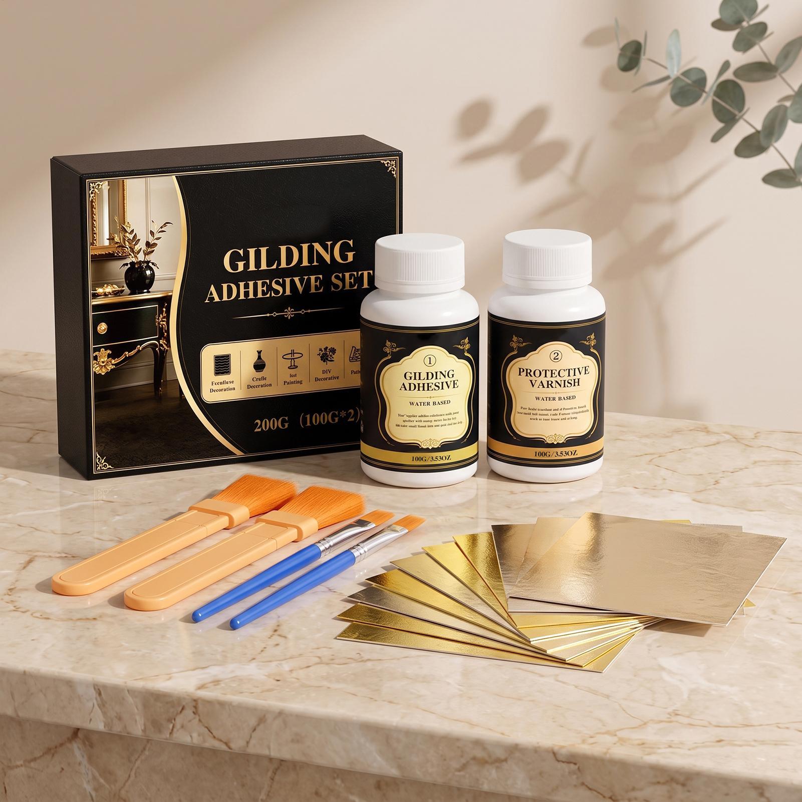 Gilding Adhesive Water-Based L - Art Craft Glue recension och pris