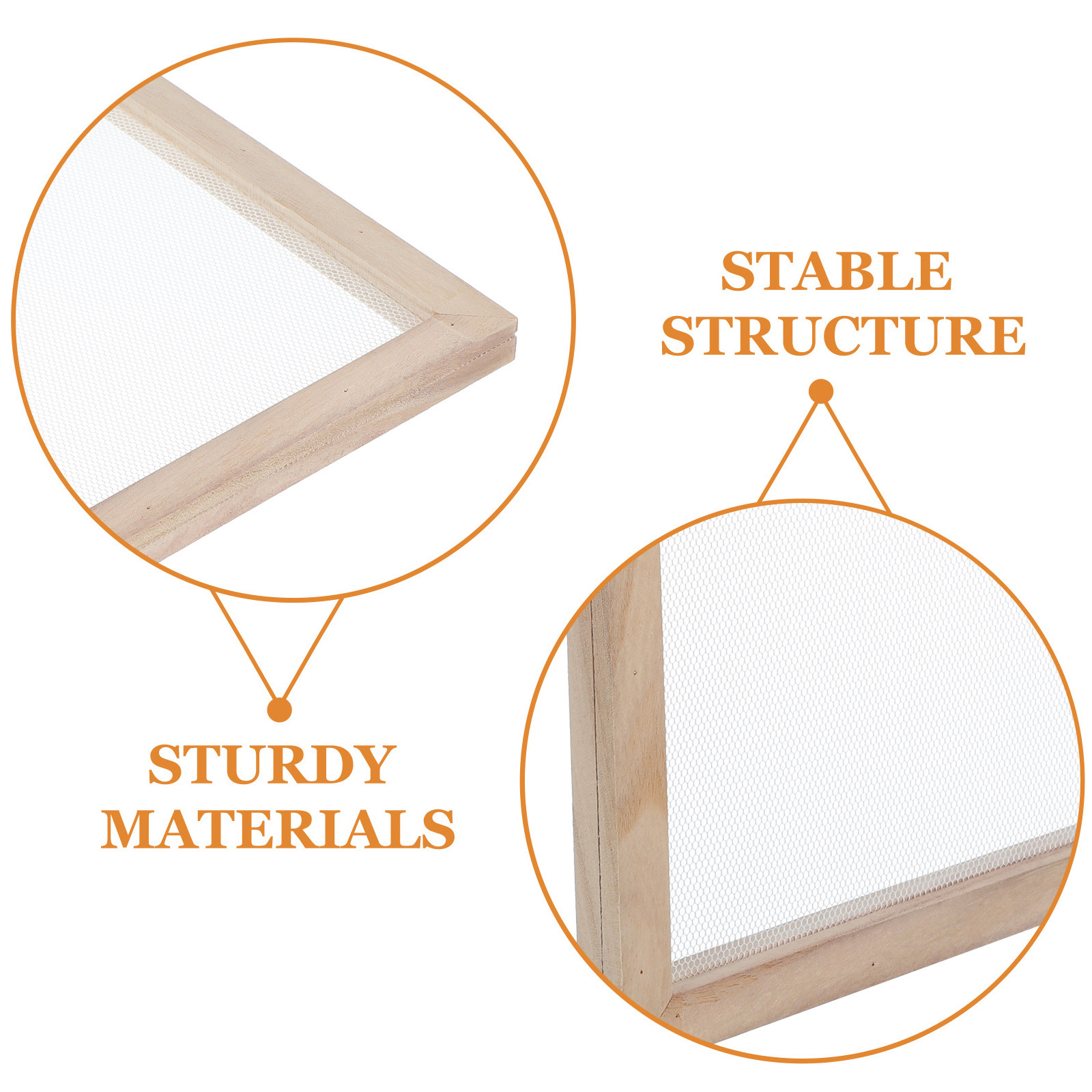 3Pcs Wooden Papermaking Frame  - Art Craft In Paper recension och pris