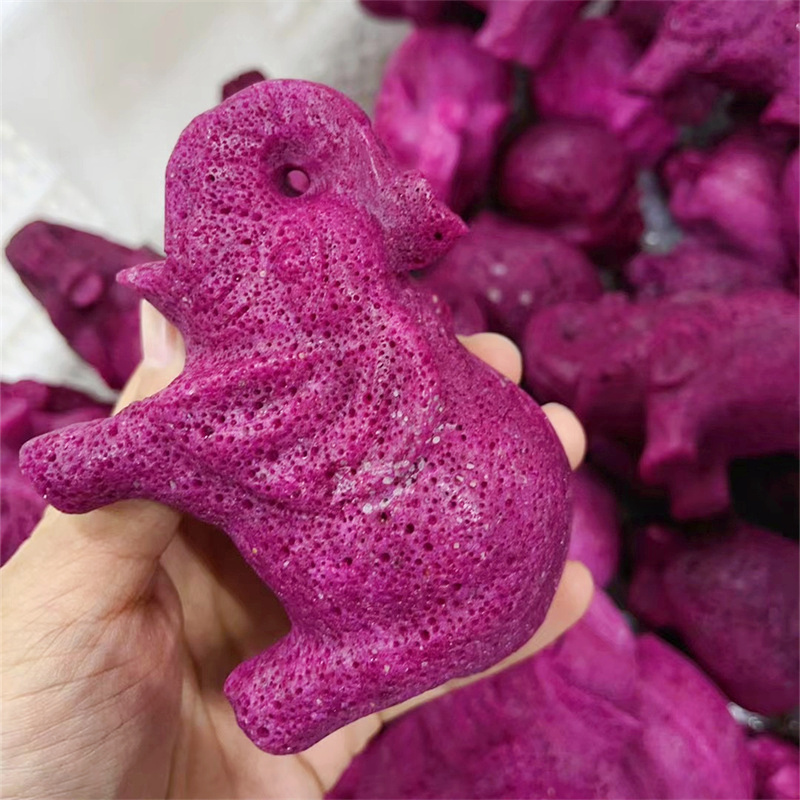 Natural Ruby Elephant Carving  - Art Craft Elephant recension och pris
