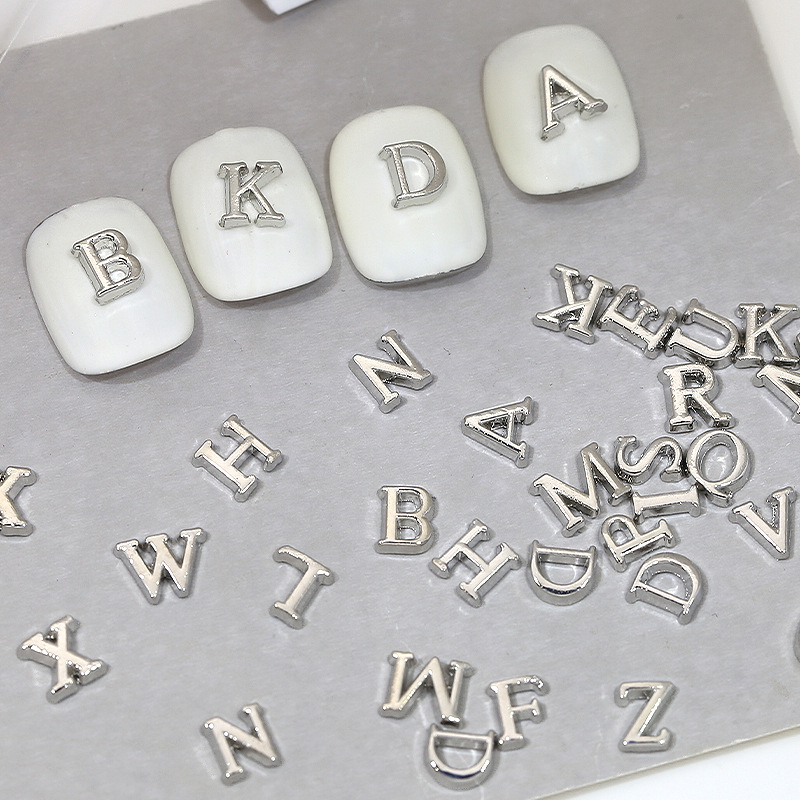 26Pcs 3D Silver Alphabet A-Z E - Art And Craft Letter Z recension och pris