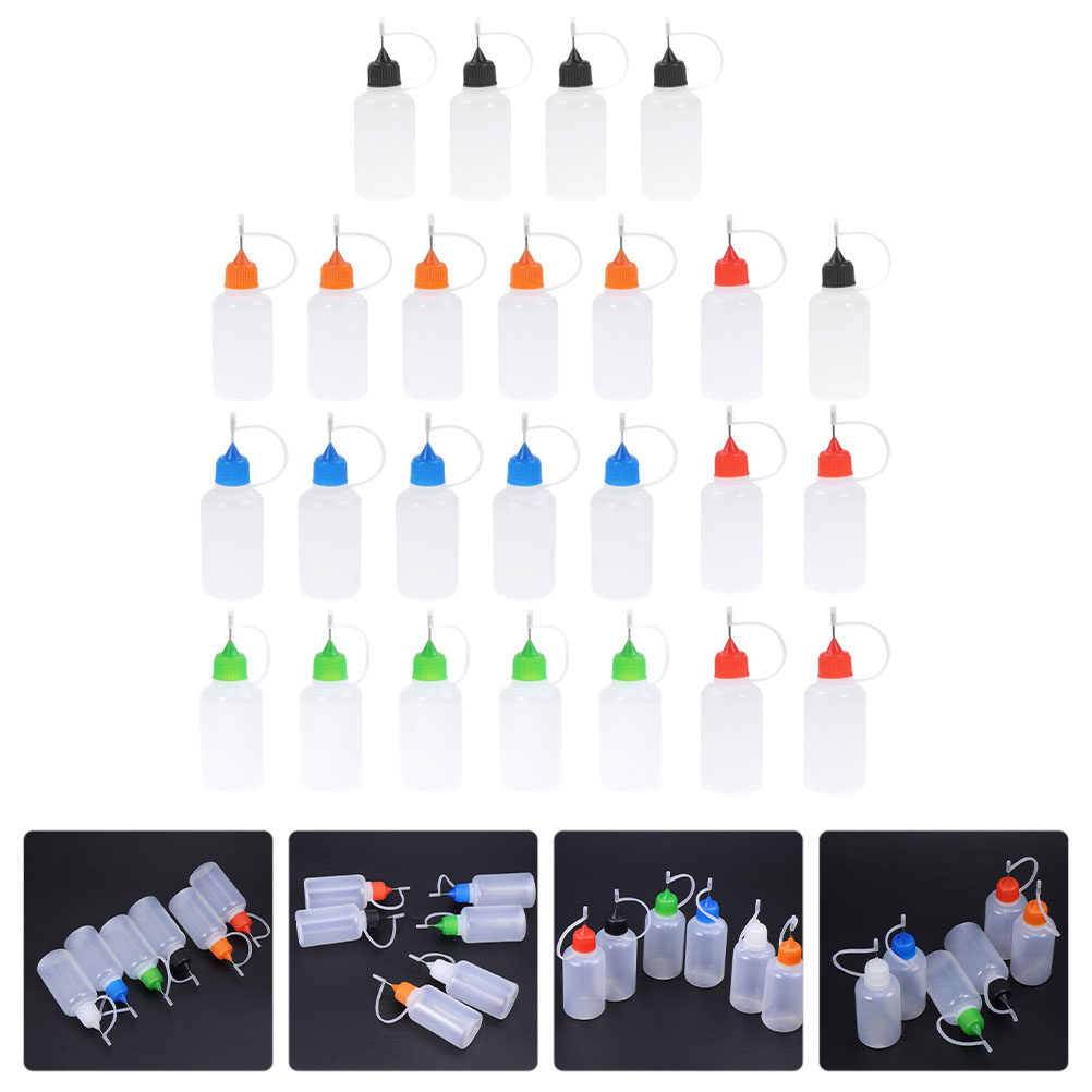 25Pcs Small Squeeze Bottles Ne - Art Craft Glue recension och pris