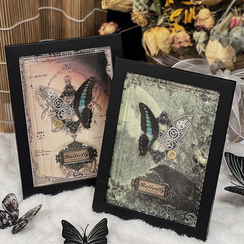 Steampunk Butterfly Frame DIY  - Art Craft In Paper recension och pris
