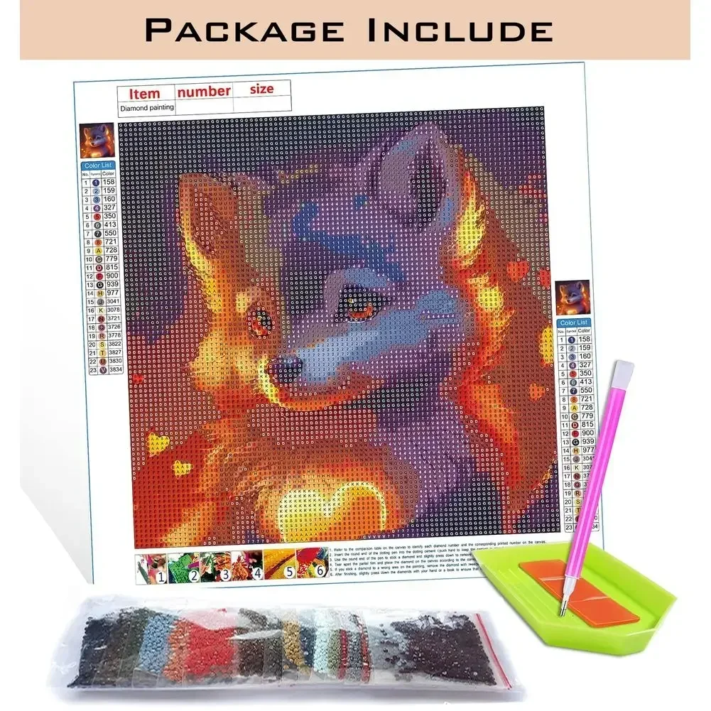 Diamond Painting DIY Colorful  - Art Craft Village recension och pris