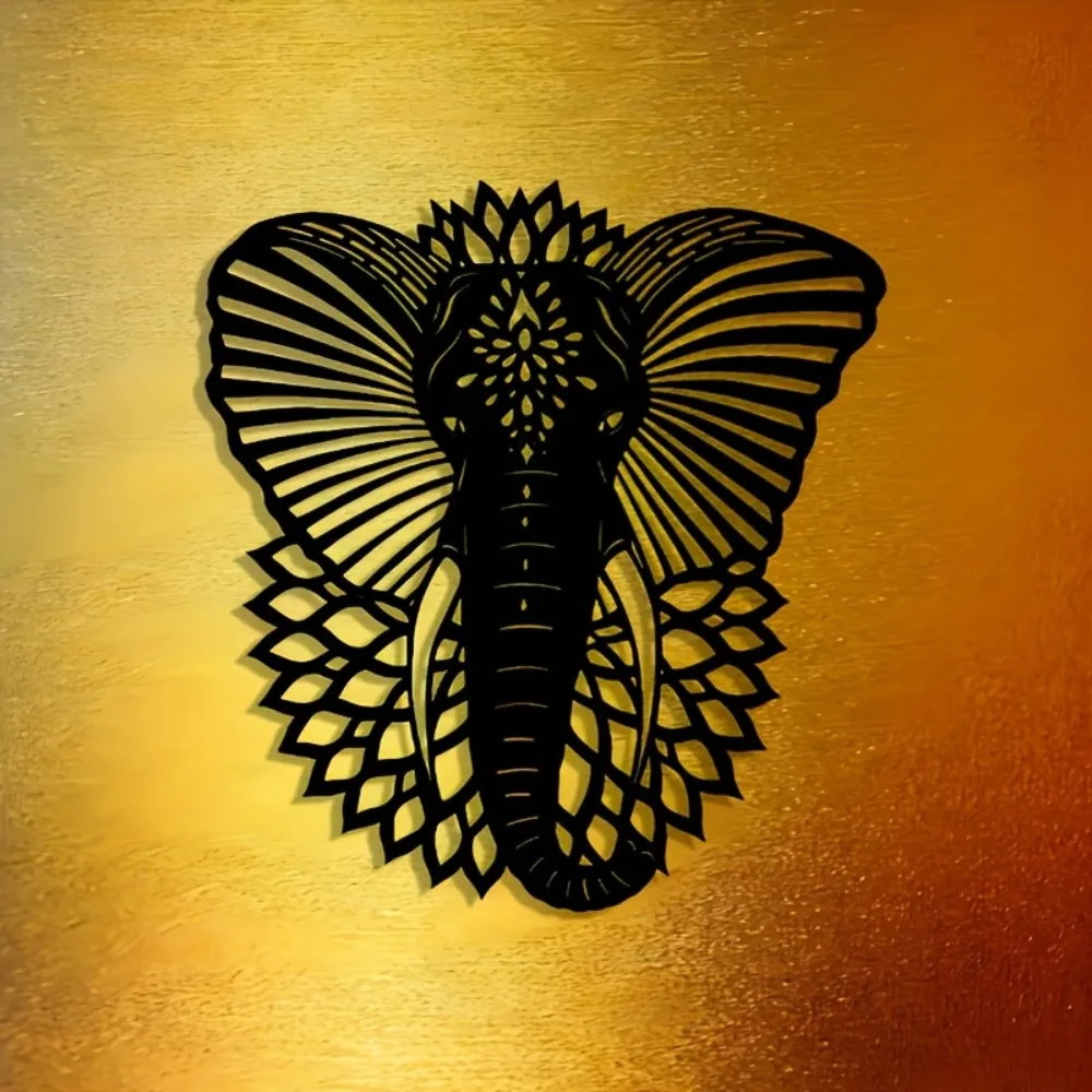 CIFBUY Metal Wall Art Elephant - Art Craft Elephant recension och pris
