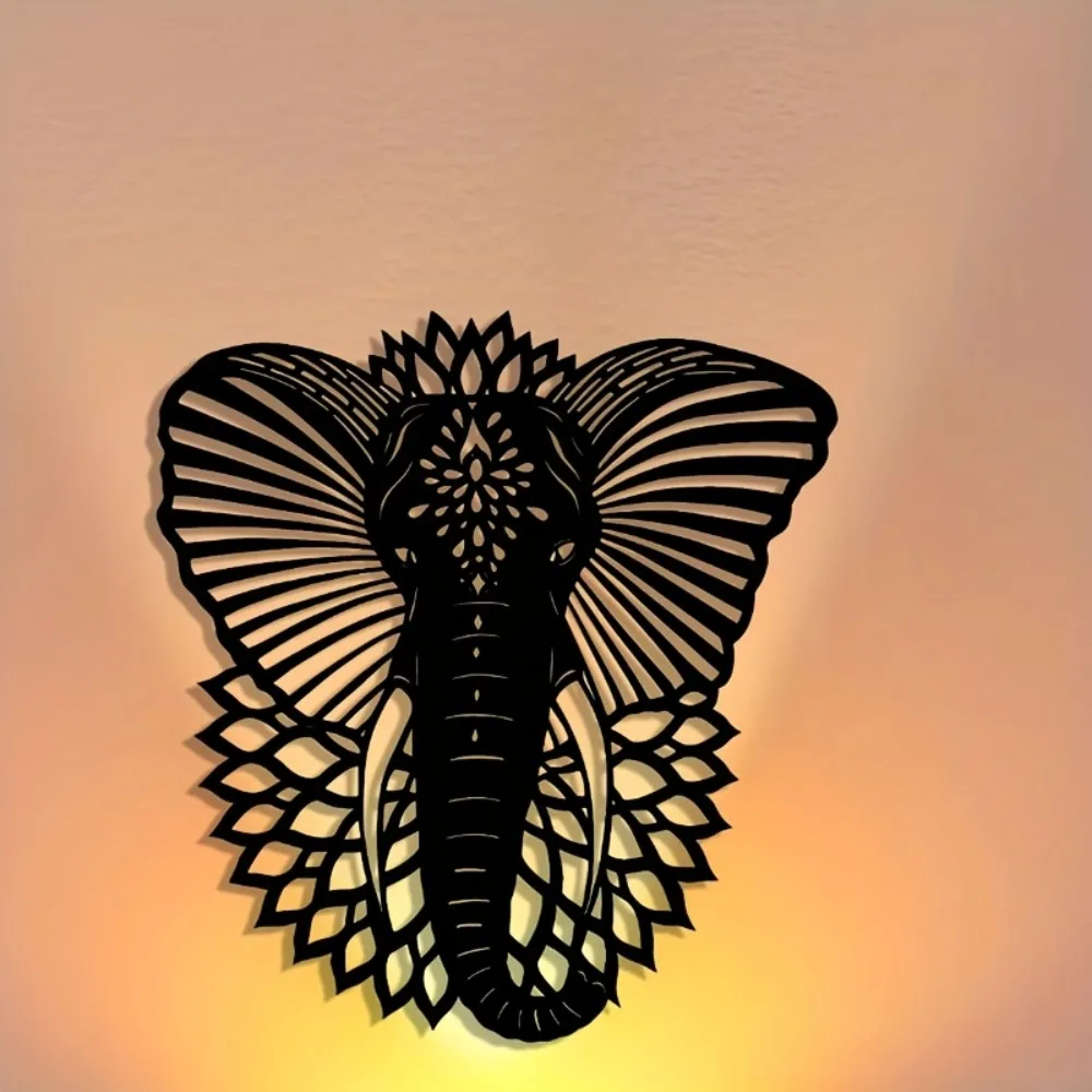 CIFBUY Metal Wall Art Elephant - Art Craft Elephant recension och pris