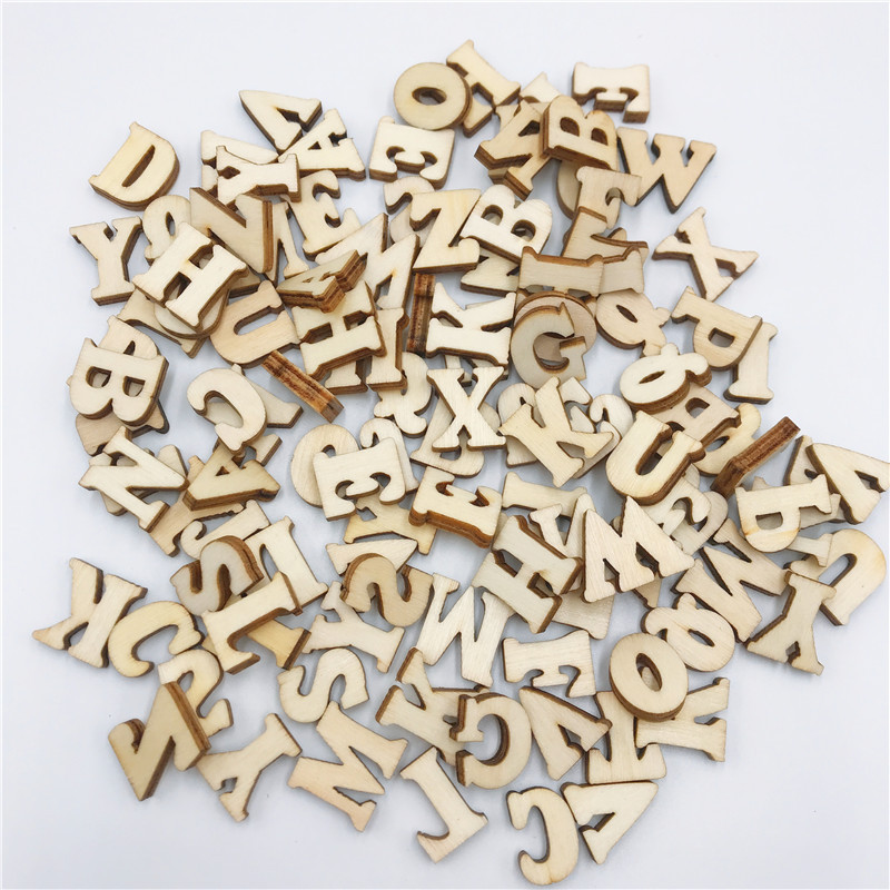 100/200/400PCS Mini Unfinished - Art And Craft Letter Z recension och pris