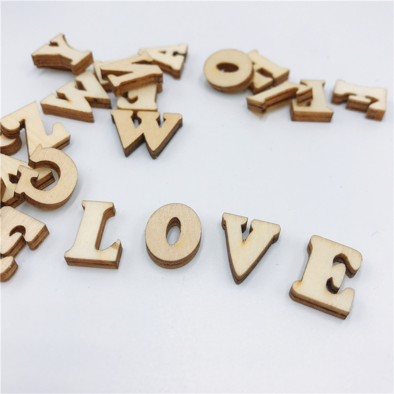 100/200/400PCS Mini Unfinished - Art And Craft Letter Z recension och pris