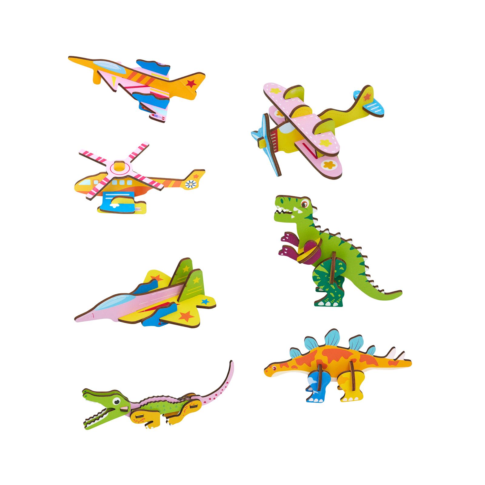 3D Cartoon Wooden Insert Puzzl - Art Craft Game recension och pris
