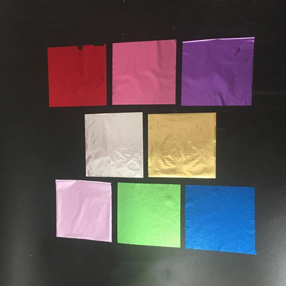 50Pcs 8x8.5cm Gold Leaf Sheets - Art Craft In Paper recension och pris