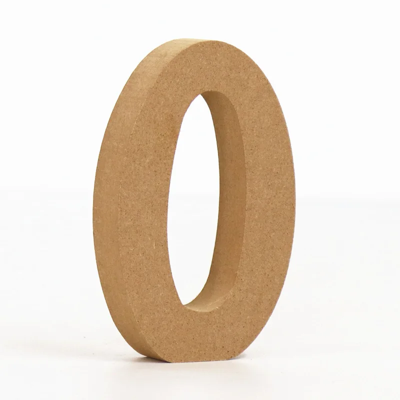 10cm Wood Color Numbers 0-9  L - Art And Craft Letter Z recension och pris