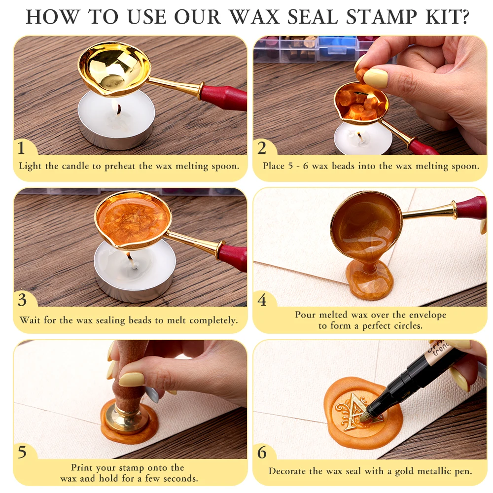 Colorful Sealing Wax Kit Alpha - Batik Wax Kit recension och pris