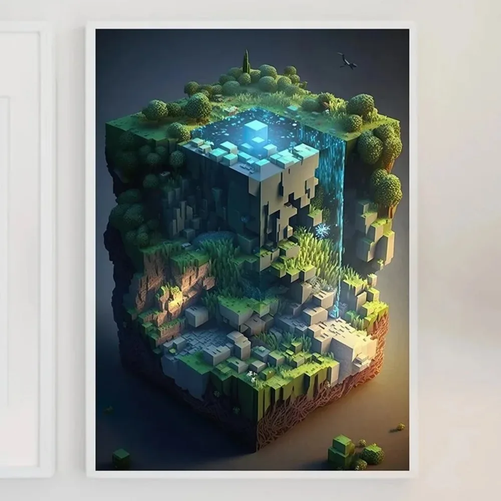 Mine Game Pixel Craft Landscap - Art Craft Game recension och pris