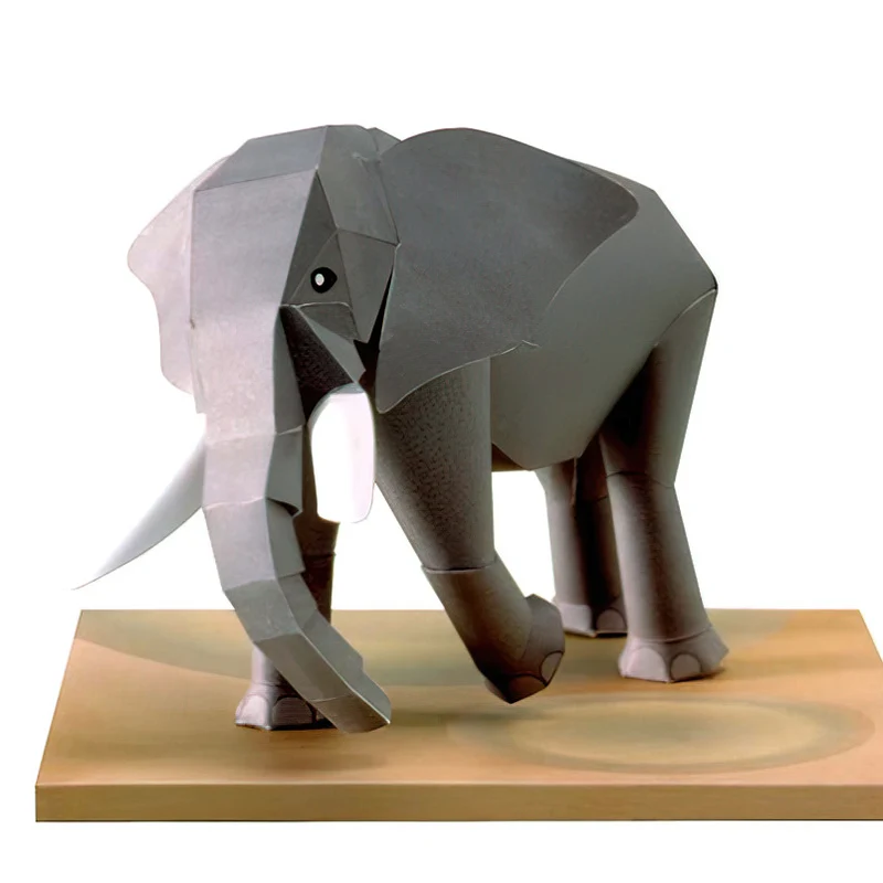 African Elephant Origami Art M - Art Craft Elephant recension och pris