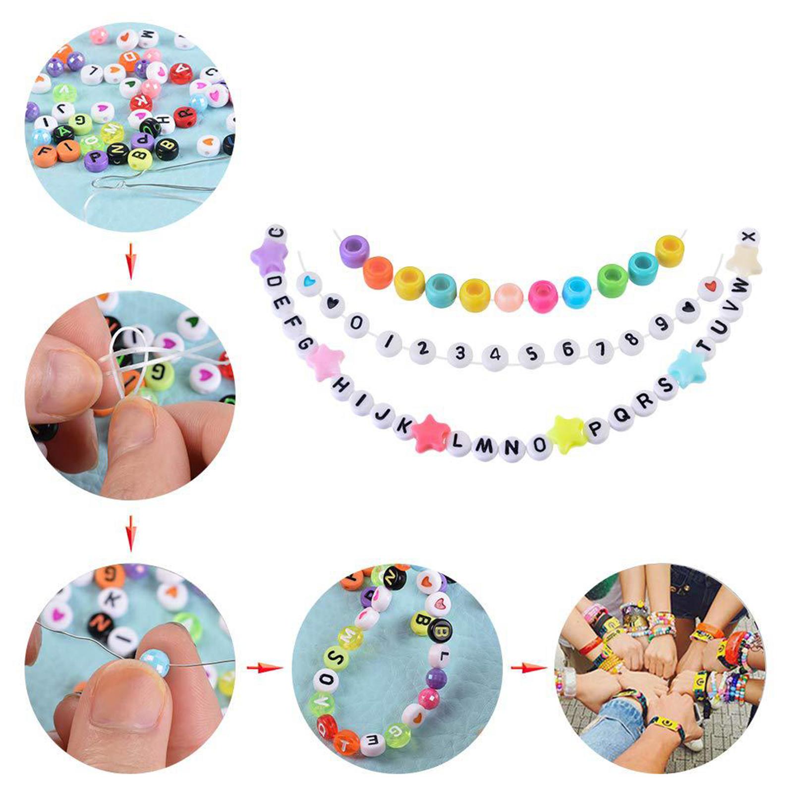 1200Pcs Alphabet Letter Beads  - Art And Craft Letter Z recension och pris