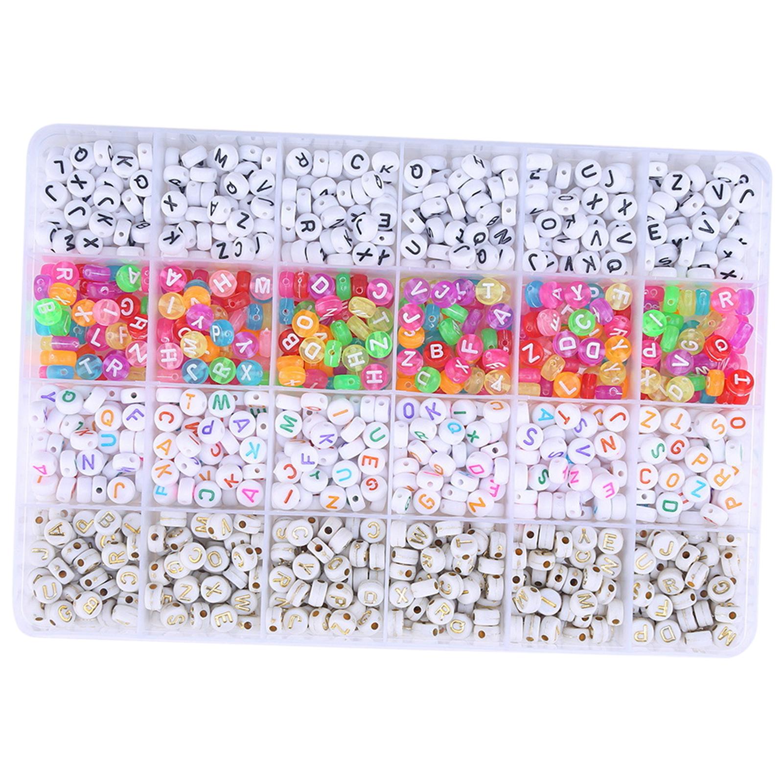 1200Pcs Alphabet Letter Beads  - Art And Craft Letter Z recension och pris
