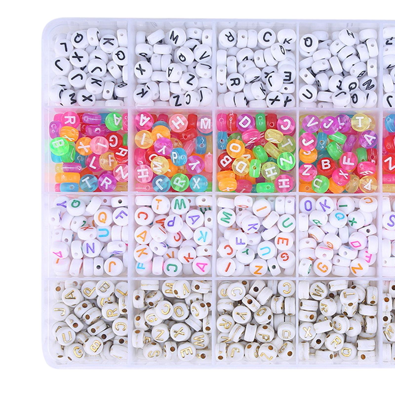 1200Pcs Alphabet Letter Beads  - Art And Craft Letter Z recension och pris