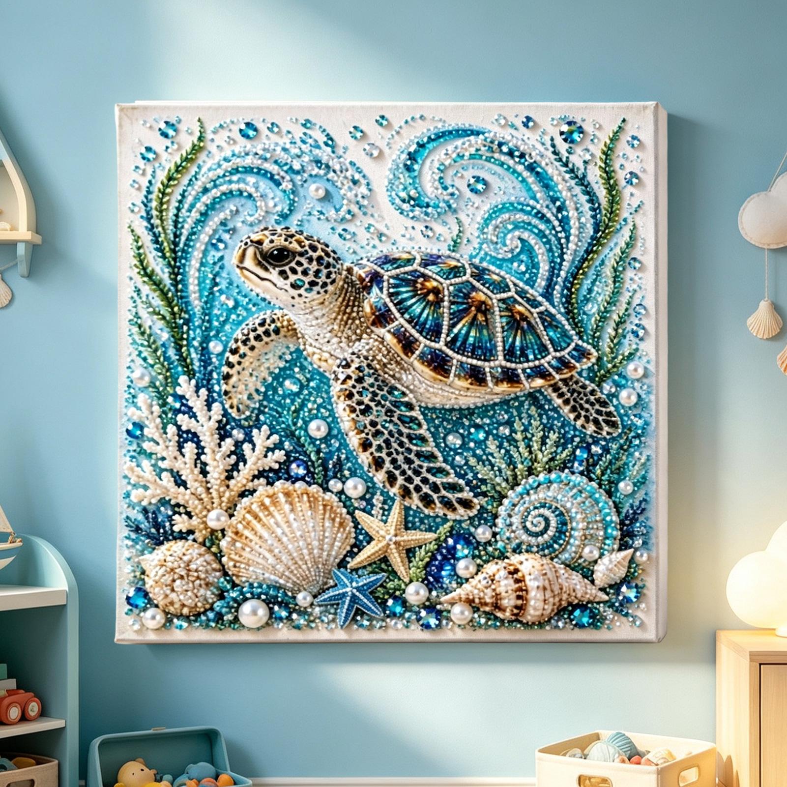 DIY Ocean Themed Pearl Craft K - Art Craft Jellyfish recension och pris