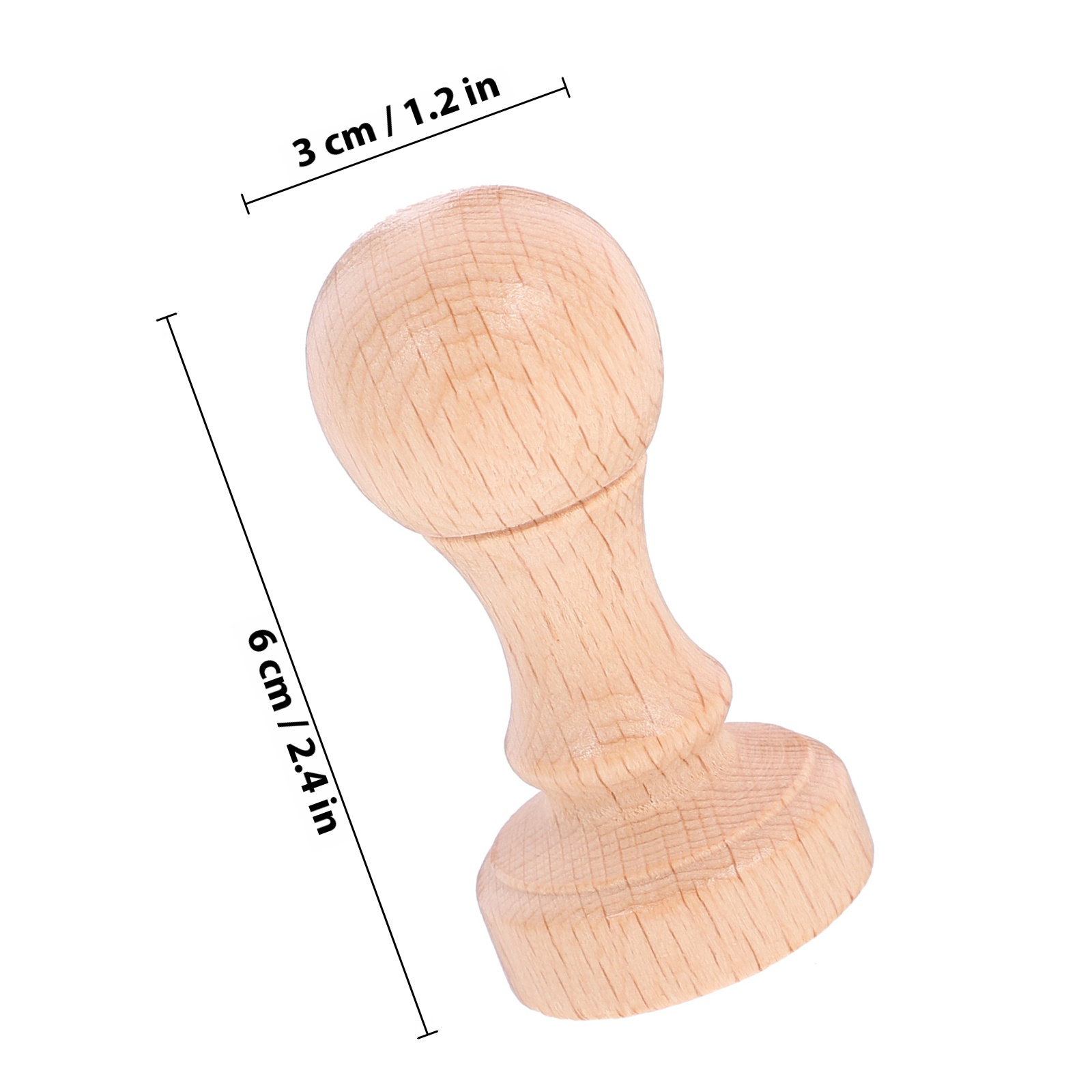 2Pcs Lightweight Wooden Stamp  - Art Craft Journal recension och pris