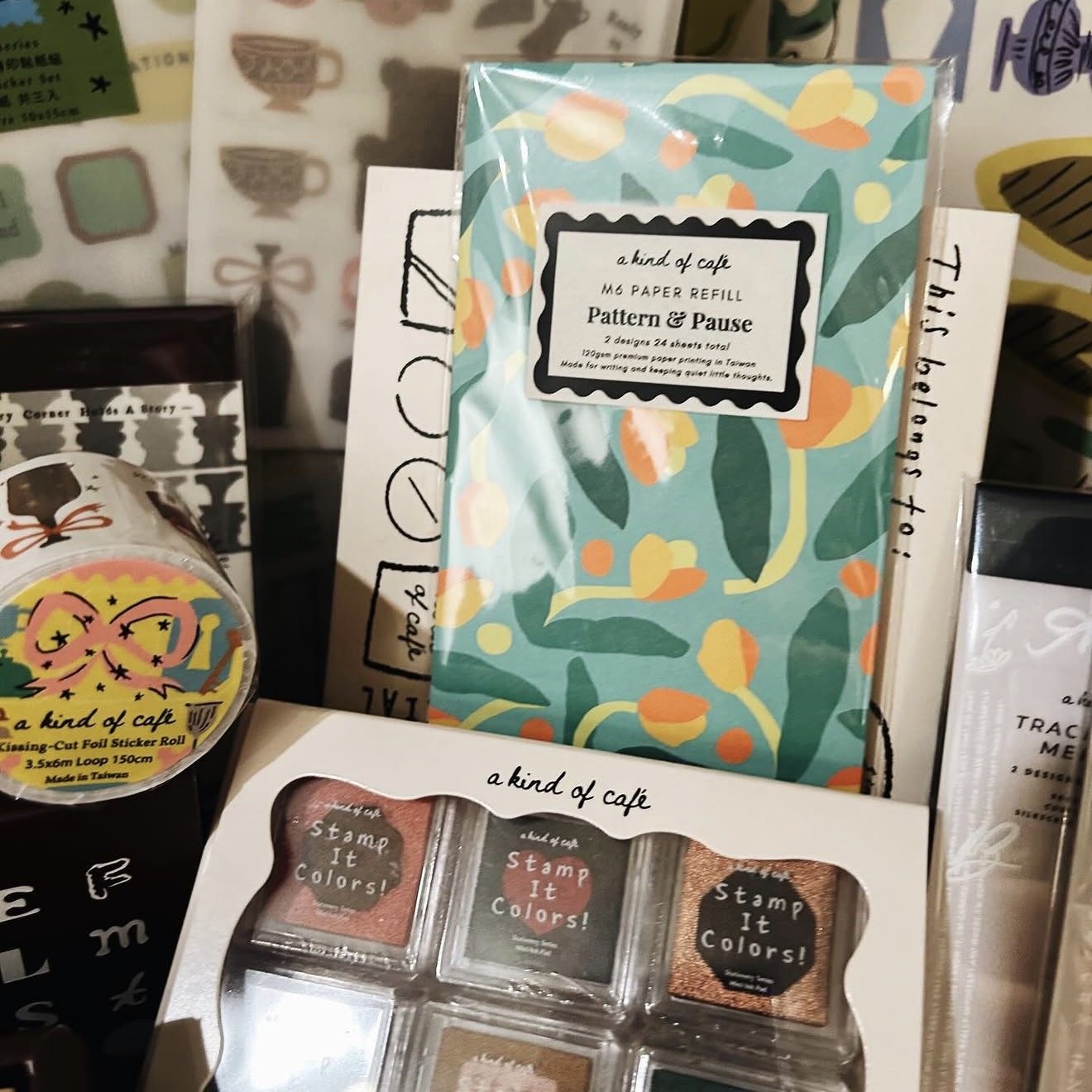A Kind Of Cafe Studio Vintage  - Washi Tape Rolls recension och pris