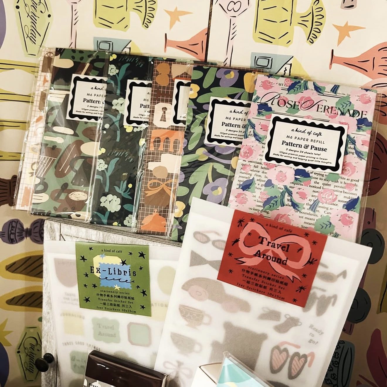 A Kind Of Cafe Studio Vintage  - Washi Tape Rolls recension och pris