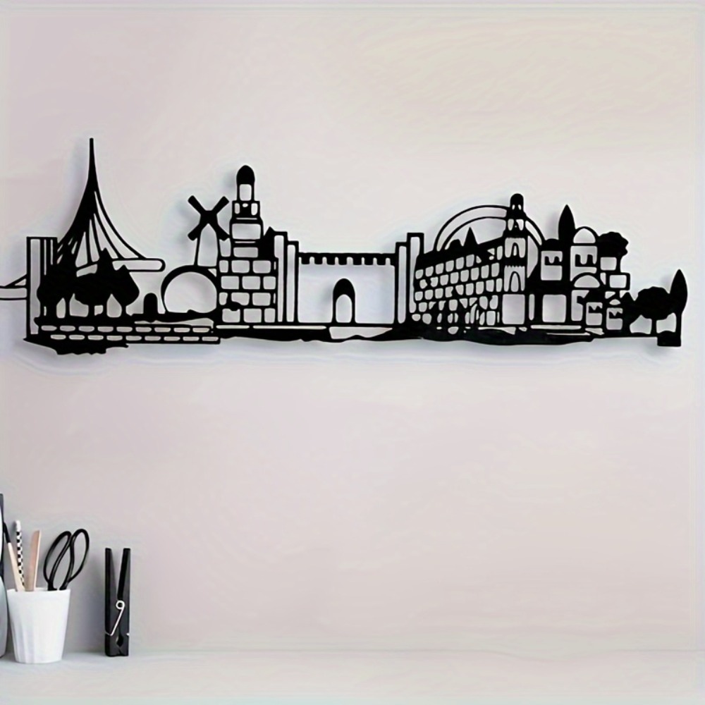 CIFBUY Metal Wall Art Jerusale - Art & Craft Kids Toys recension och pris