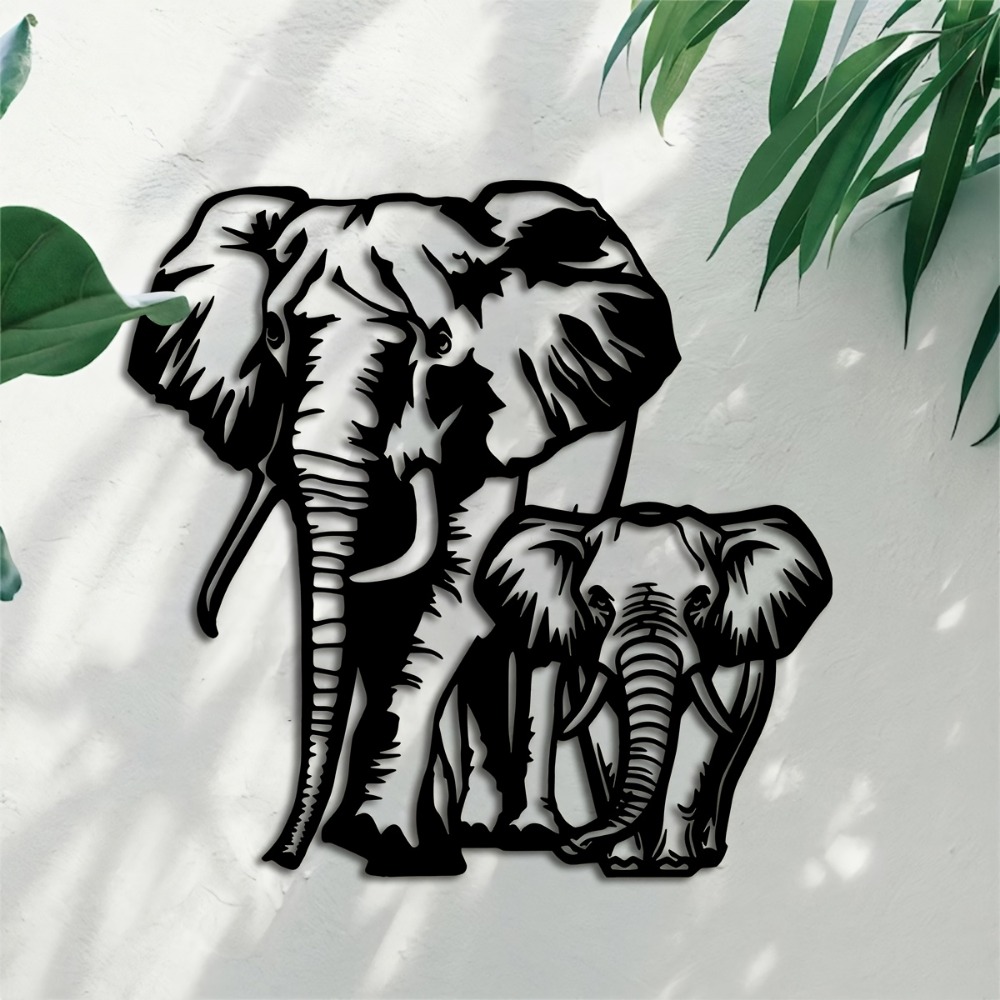 CIFBUY Metal Elephant Wall Art - Art Craft Elephant recension och pris
