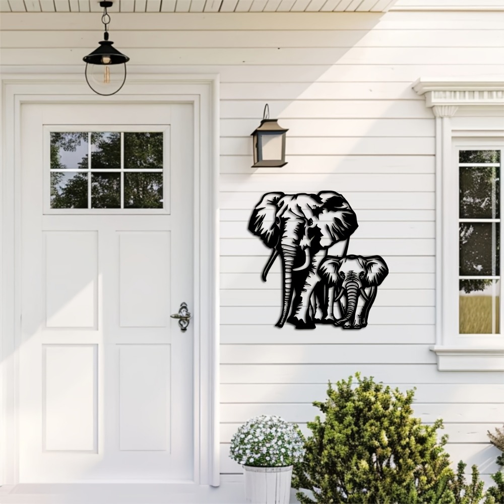 CIFBUY Metal Elephant Wall Art - Art Craft Elephant recension och pris