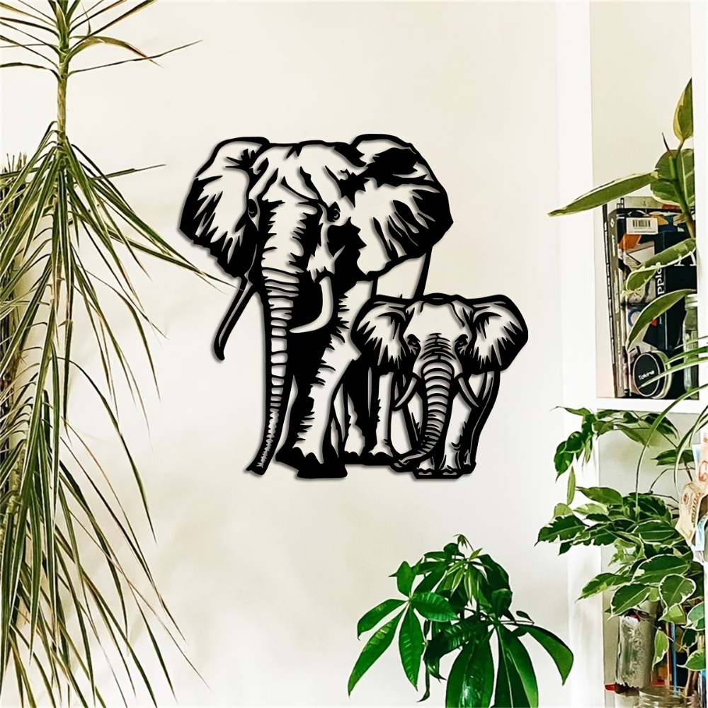 CIFBUY Metal Elephant Wall Art - Art Craft Elephant recension och pris